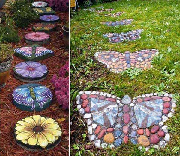 Fifteen İncredible DIY Garden Redecorating Ideas by using Rocks 1