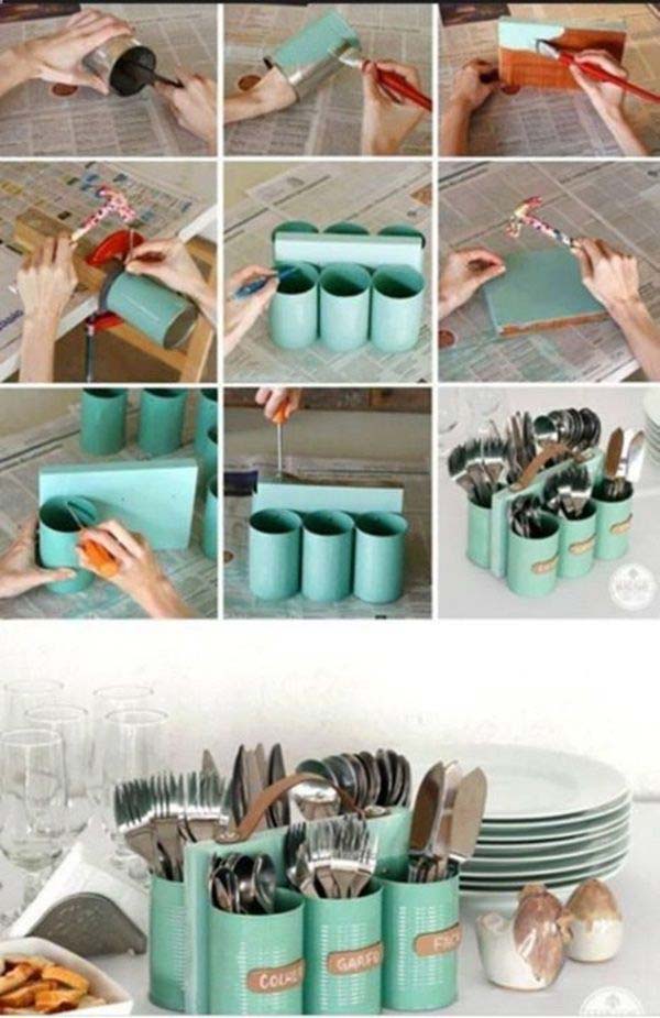 Top 18 Ingenious and also Lovely DIY Flatware Storage Solutions 10