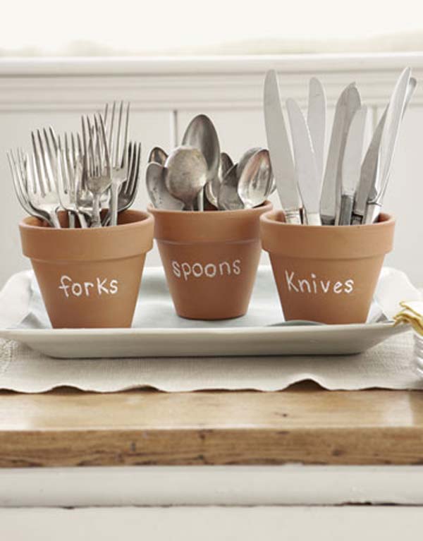 Top 18 Ingenious and also Lovely DIY Flatware Storage Solutions 13