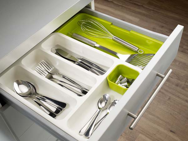 Top 18 Ingenious and also Lovely DIY Flatware Storage Solutions 3