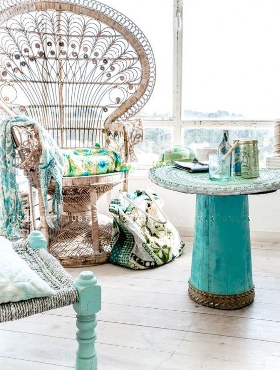 16 Wonderful Bohemian Sunroom Decor Ideas 1