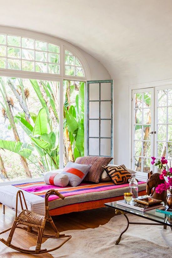 16 Wonderful Bohemian Sunroom Decor Ideas 12