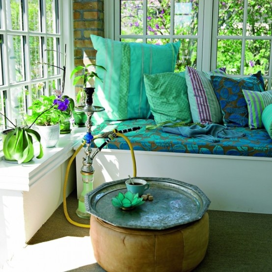 16 Wonderful Bohemian Sunroom Decor Ideas 14