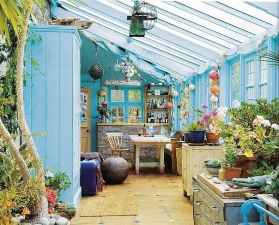 16 Wonderful Bohemian Sunroom Decor Ideas 5