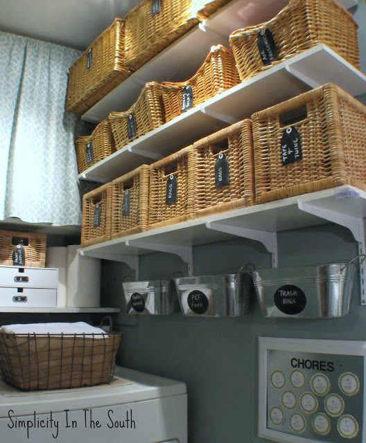 9 Great DIY Ideas For Indoor Decor With Baskets 05