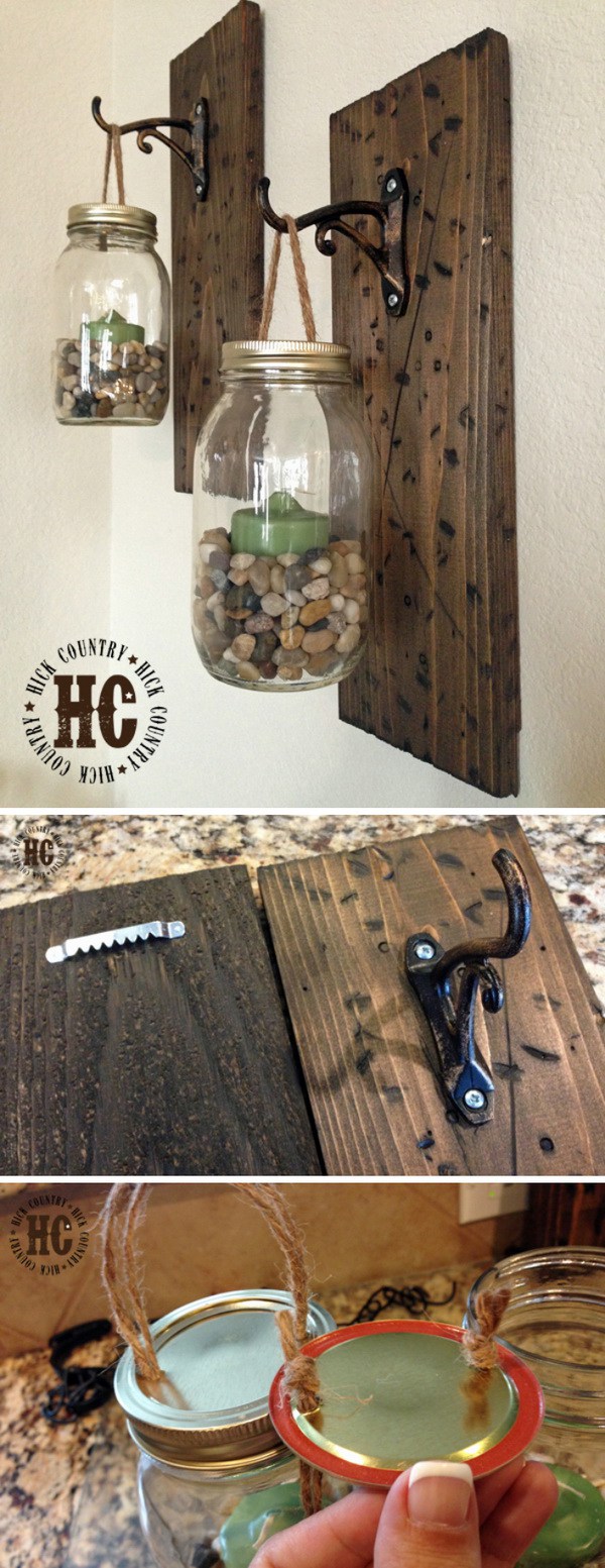 20 Creative DIY Ideas To Achieve A Rustic Decor 11
