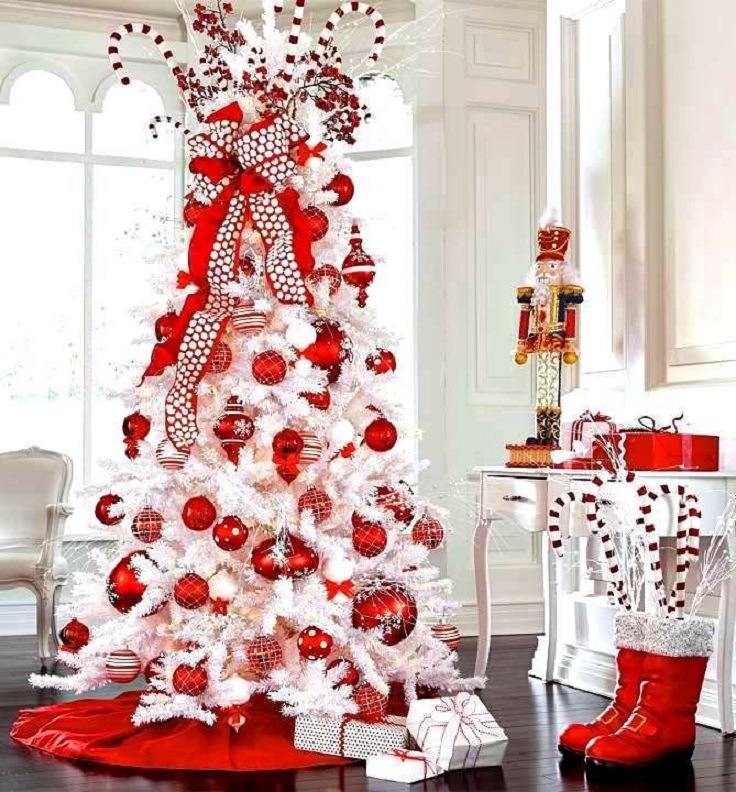 25 Amazing Red and White DIY Christmas Decor Ideas 7