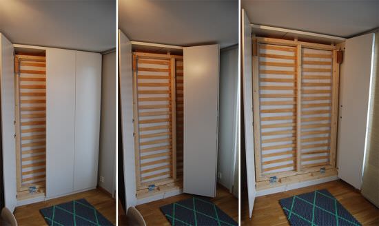 10 Secret compartment murphy bed