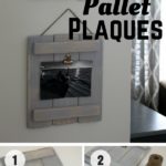 1.DIY Pallet Plaque