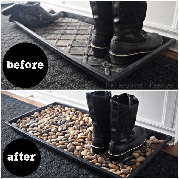 1. DIY Door Mat