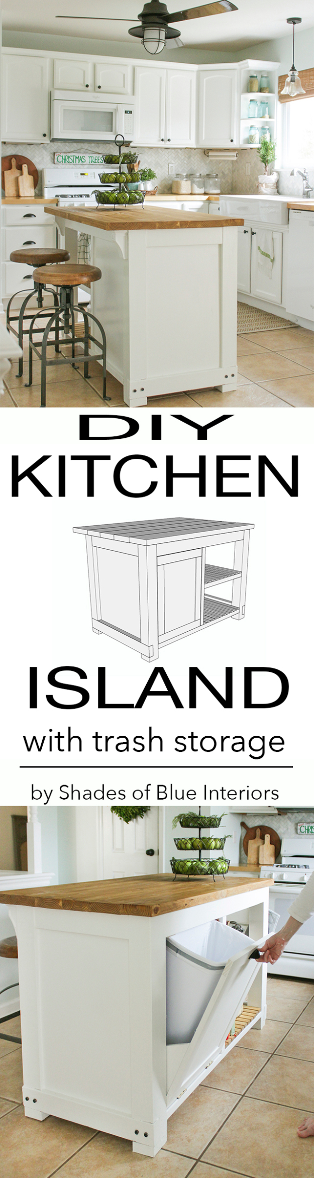 6. DIY Kitchen Island Cart