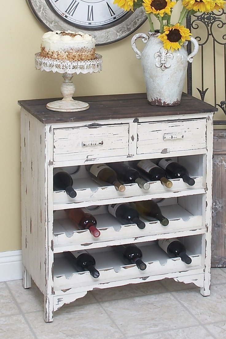 10.Wine Cabinet from Old Dresser