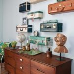 13.Suitcase Wall Shelves