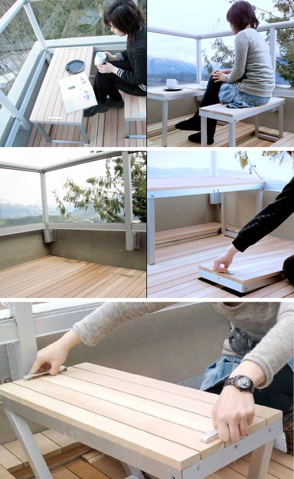 9. Folding Bench