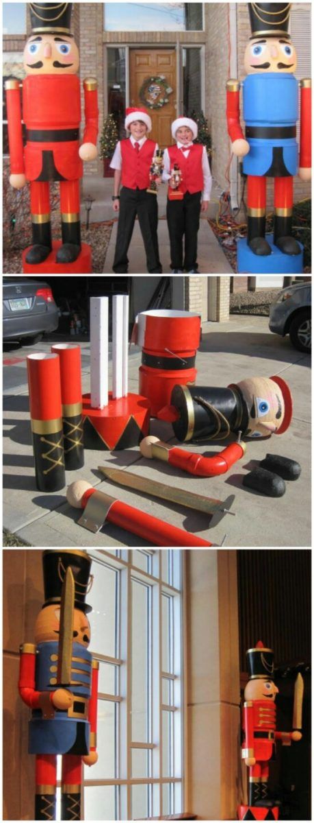 9. Giant Outdoor Nut Crackers