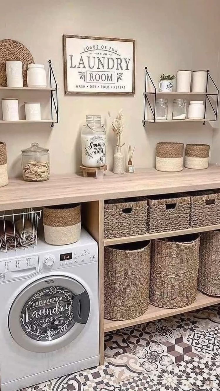 25 Amazing Laundry Room Makeover Ideas on a Low Budget